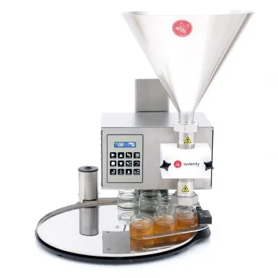 Station de mise en pot Swienty (doseuse 1000 avec table Ø45cm)