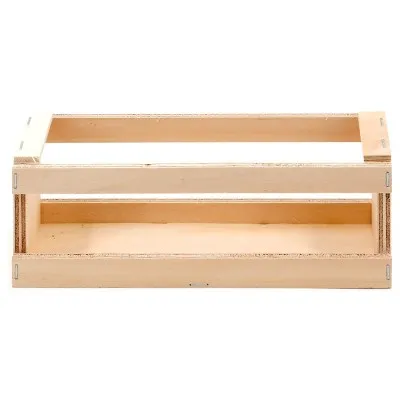 Coffret bois 4 pots 125 grammes