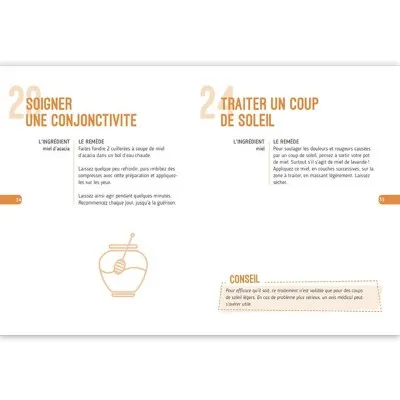 Remèdes futés au miel