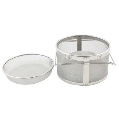 Passoire double inox XL