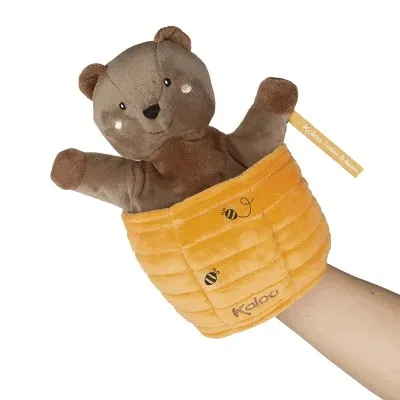 Marionnette cache-cache ours