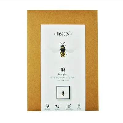 Kit puzzle 3D Abeille – Ailes transparentes
