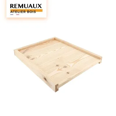 Plateau bois plein 10 cadres Dadant / Langstroth 430×525