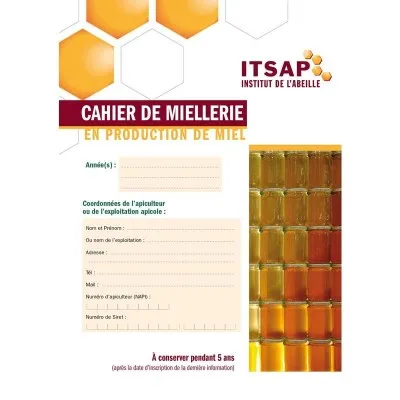 Cahier de miellerie