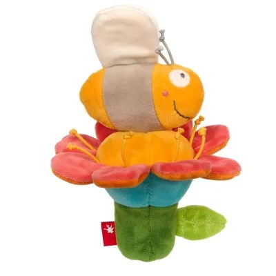 Hochet fleur et abeille
