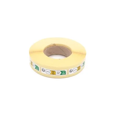Etiquette “Info-Tri” Pot Verre 40x10mm – Par 1000