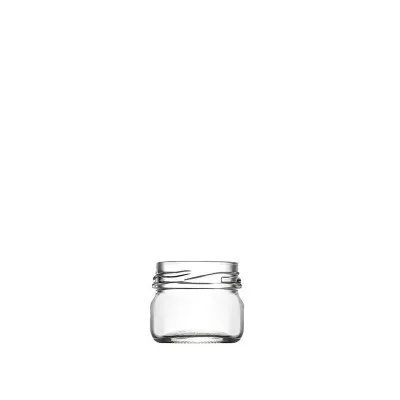 Pot verre rond TO 43 30g / 32ml