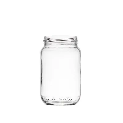 Pot verre rond TO 63 500g / 370ml
