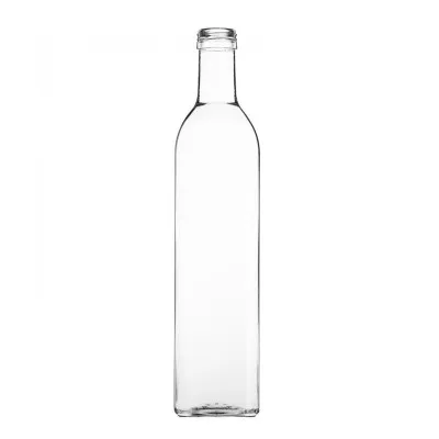 Bouteille Marasca blanche 4 faces 750ml