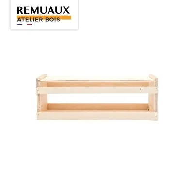 Coffret bois fermé 4 pots 250 grammes