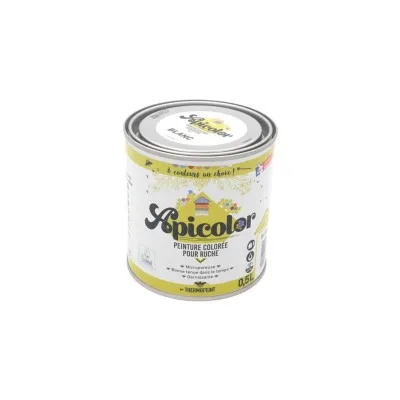 Peinture ruche Apicolor blanc 50 cl