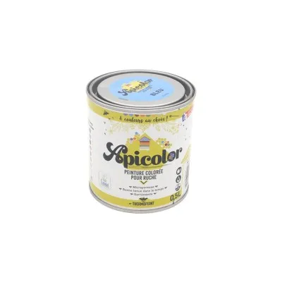 Peinture ruche Apicolor bleu 50 cl