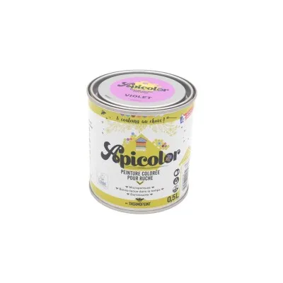 Peinture ruche Apicolor violet 50 cl