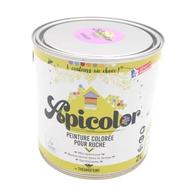 Peinture ruche Apicolor violet 2 litres