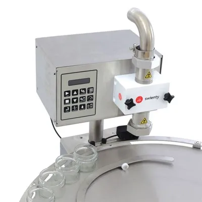 Station de mise en pot Swienty (doseuse 1000 avec table Ø70cm)