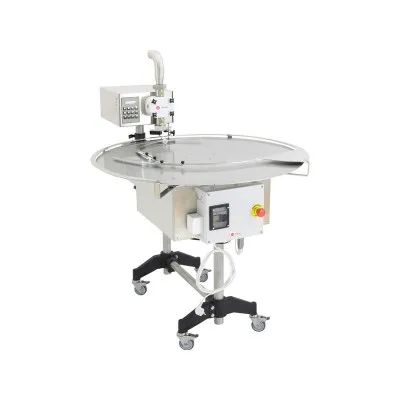 Station de mise en pot Swienty (doseuse 2000+ avec table Ø100cm)