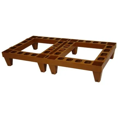 Palette plastique 2 ruches 960x530mm NICOT