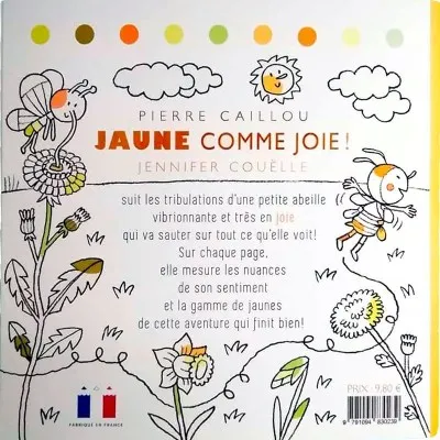 Livre "jaune comme joie"