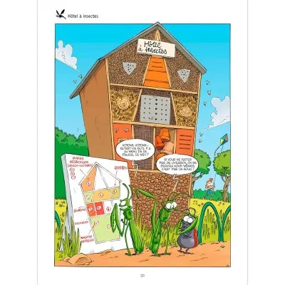 Les insectes en BD – Planche du tome 07