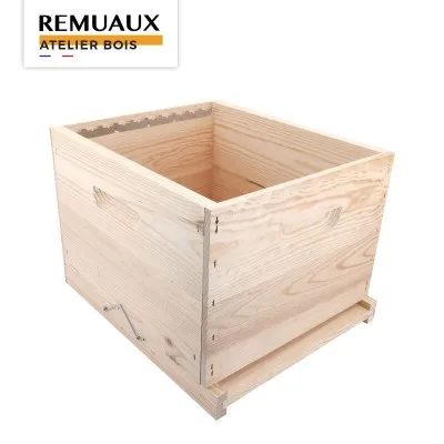 Ruche Dadant 10 cadres complète fabriqué par l'atelier de menuiserie Apiculture Remuaux