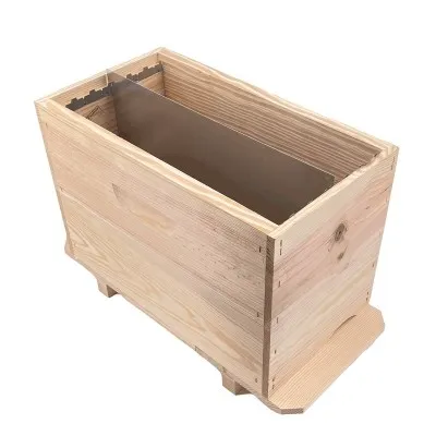 Ruchette d'élevage Dadant avec sa partition métal