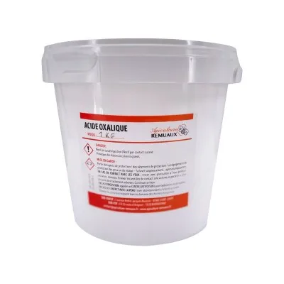 Seau de 1 kg d'acide oxalique