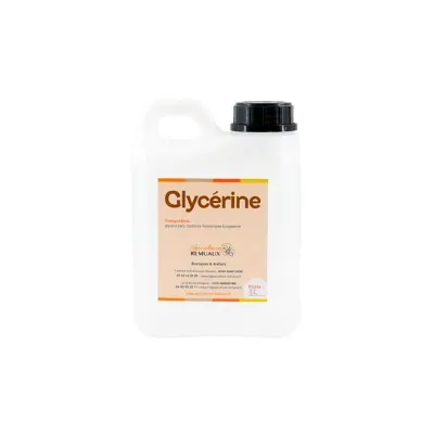 Bidon de 1 litre de glycérine.