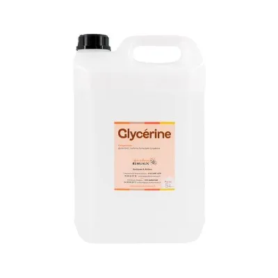 Bidon de 5 litres de glycérine.