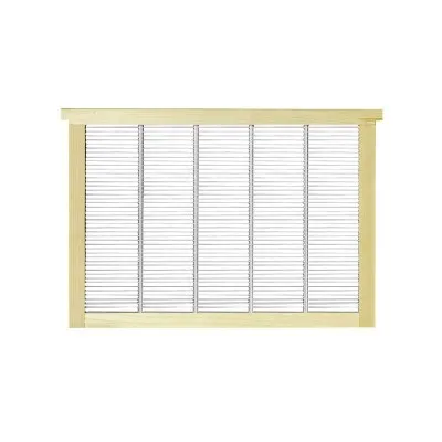 Partition grille à reine Langstroth