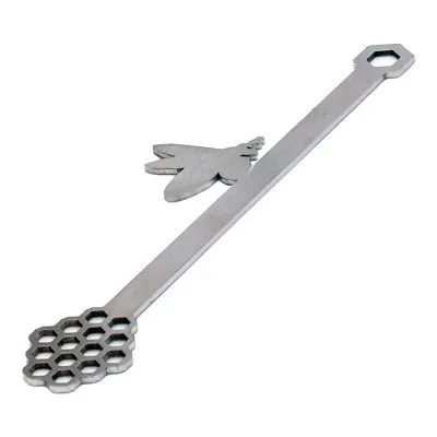 Cuillère à miel design en inox