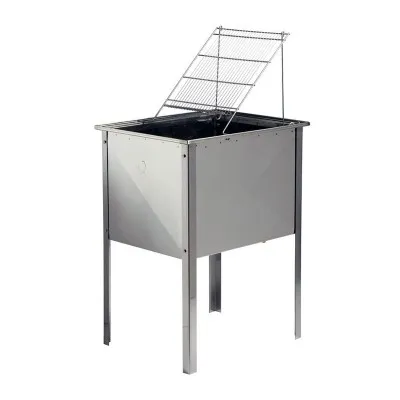 Bac à désoperculer en inox QUARTI - dimensions 56x48x40 cm