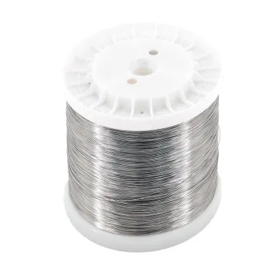 Bobine de 3 kg de fil inox diamètre 0,45 mm
