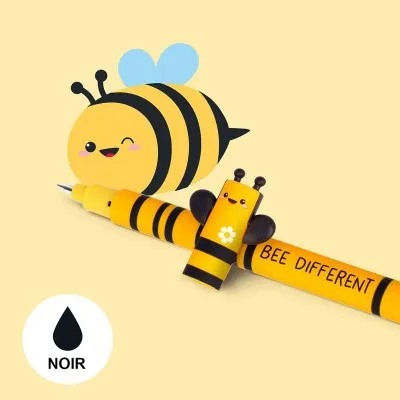 Stylo abeille à encre noire effaçable - Papeterie