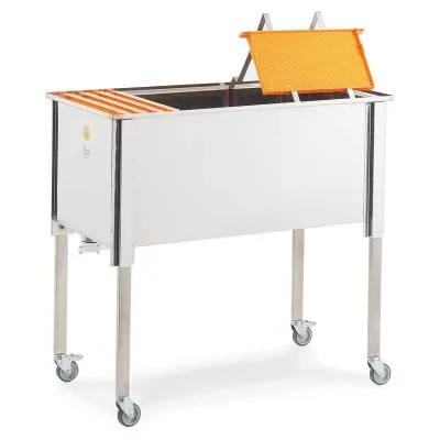 Bac à désoperculer inox Fritz