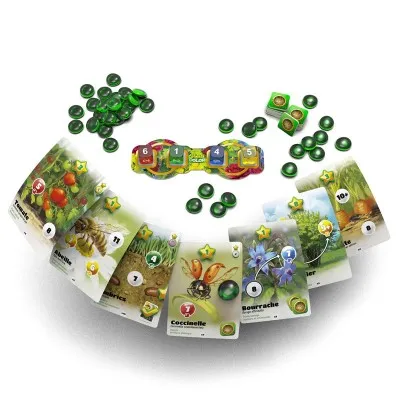 Matériel du jeu de société Horticolor