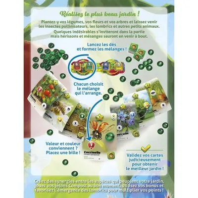 Aperçu et présentation du jeu de société Horticolor.