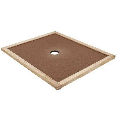 Couvre-cadres Langstroth avec trou central – 430×510x15 mm