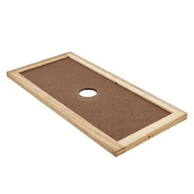 Couvre-cadres Langstroth avec trou central – 230×510x15 mm