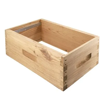 Haussette Langstroth à tenon bandes lisses – 280x510 mm