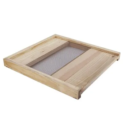 Plateau bois aéré 500x525 mm pour ruche 12 cadres