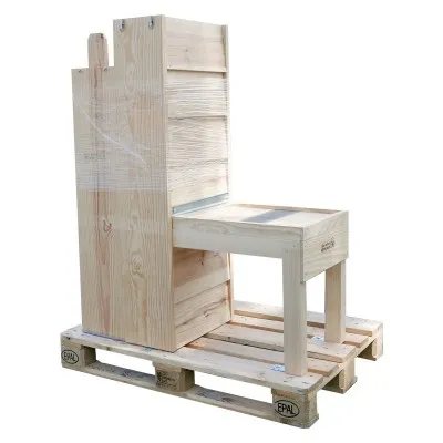 Cheminée et support pour ruche Dadant – fabrication artisanale française – livrés sur palette