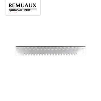 Porte anti-frelon en métal à glisser 385 x 45 mm – Protection efficace pour ruche Dadant, fabrication française.