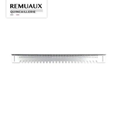 Porte d’entrée métallique tradition 450 x 45 mm – grande longueur pour ruche 12 cadres.