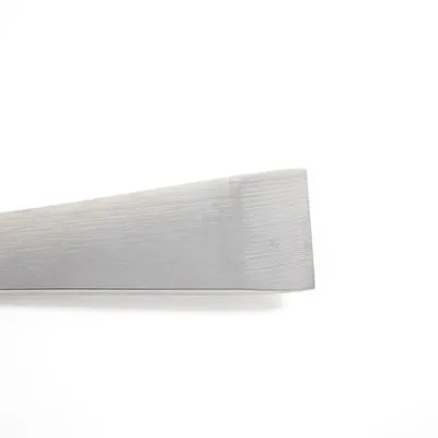 Racloir plat en acier inoxydable – idéal pour gratter les rebords et parois de ruche