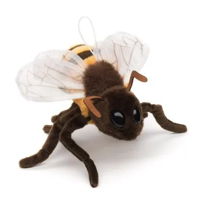 Peluche abeille douce avec ailes en nylon Uni-Toys