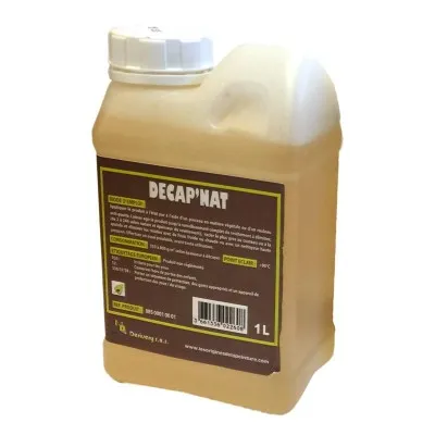Décap’Nat 1L – Décapant universel naturel pour peinture, vernis et colle, idéal pour l’entretien des ruches