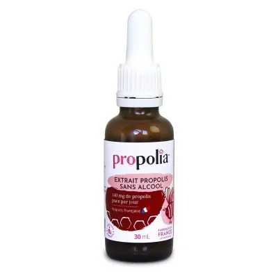 Extrait de propolis sans alcool Propolia 30 ml - complément alimentaire naturel