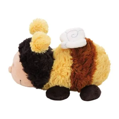Peluche bourdon Beelinda 18 cm couchée vue de profil