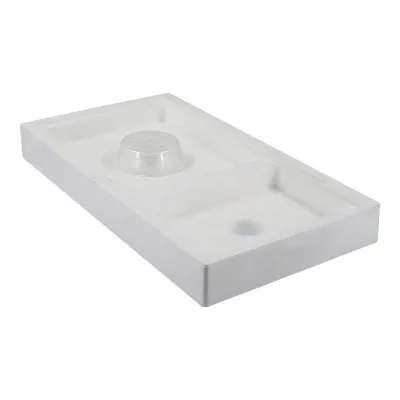 Nourrisseur couvre-cadres en polystyrène pour ruchette Dadant 6 cadres - alimentation liquide et solide.