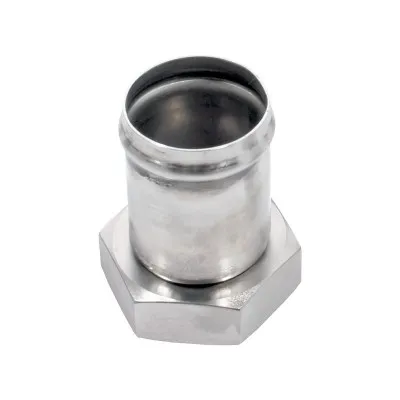 Raccord droit inox - manchon Ø2" avec écrou 1,5" - pour doseuse Dana api MATIC